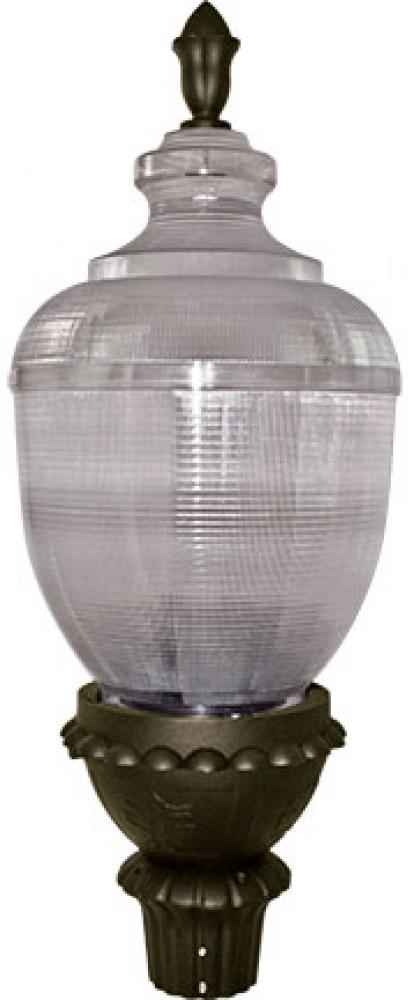 CLEAR ACORN POST TOP FIX 70W MH/MOG 120V