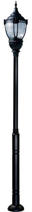 CAST ALUM DRK TOP ACORN FIX 70W HPS MT
