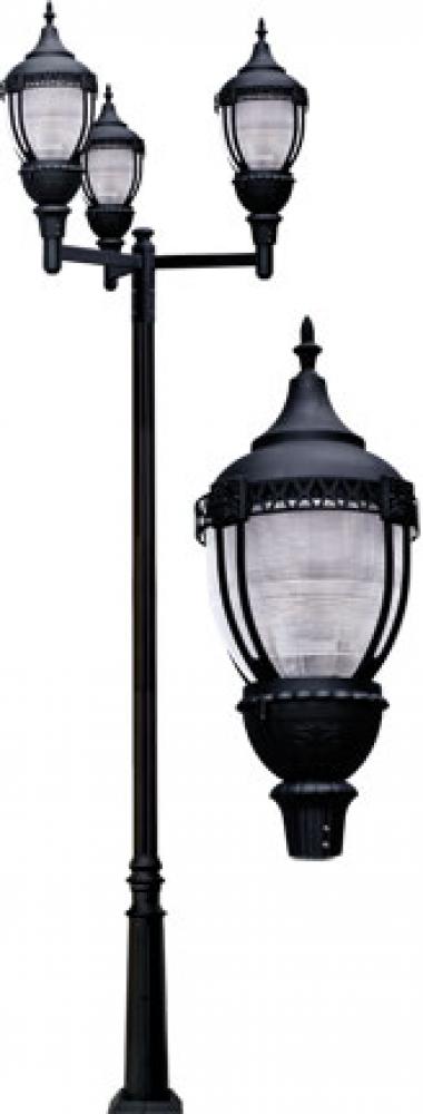 CAST ALUM ACORN FIX 525W 3 X 175W MH/MOG MT