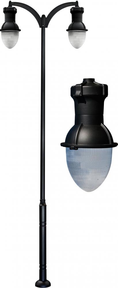 DROP LIGHT POST LIGHT FIX 2 X 150W HPS MT