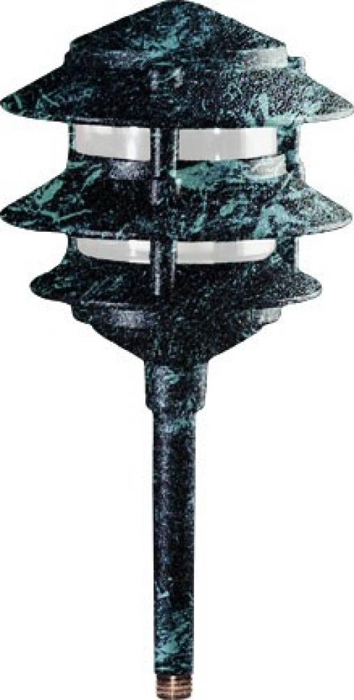 3 TIER PAGODA FIXTURE 2.5W JC G4 LED 12V