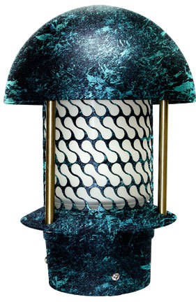 ROUND TOP PAGODA 3" BASE 20W JC 12V
