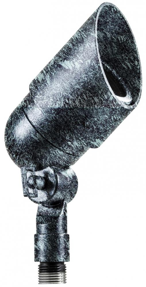 CAST ALUMINUM SPOT LIGHT W/ROTATABLE HOOD MR16 12V