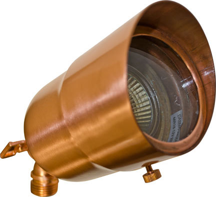 COPPER HOODED SPOT LIGHT 20W MR16 12V