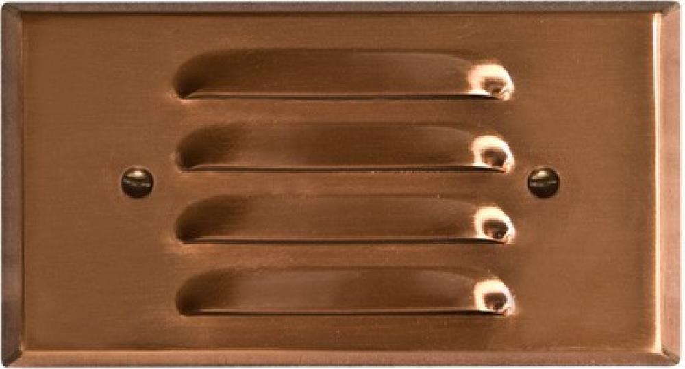 LOUVERED DOWN/COPPER CVR HSNG/BRASS 21W 93/1156 12V