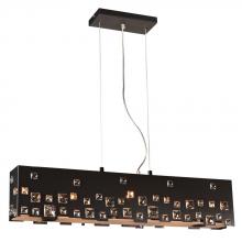 PLC Lighting 81397BK - 5 Light Pendant Twilight Collection 81397BK