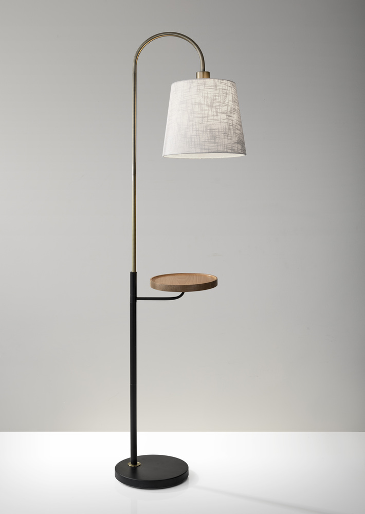 Jeffrey Shelf Floor Lamp