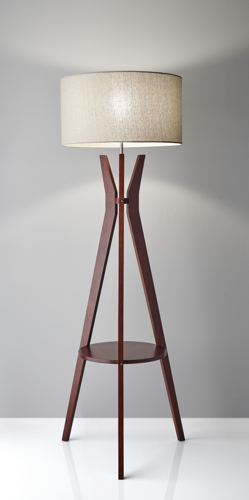 Bedford Shelf Floor Lamp