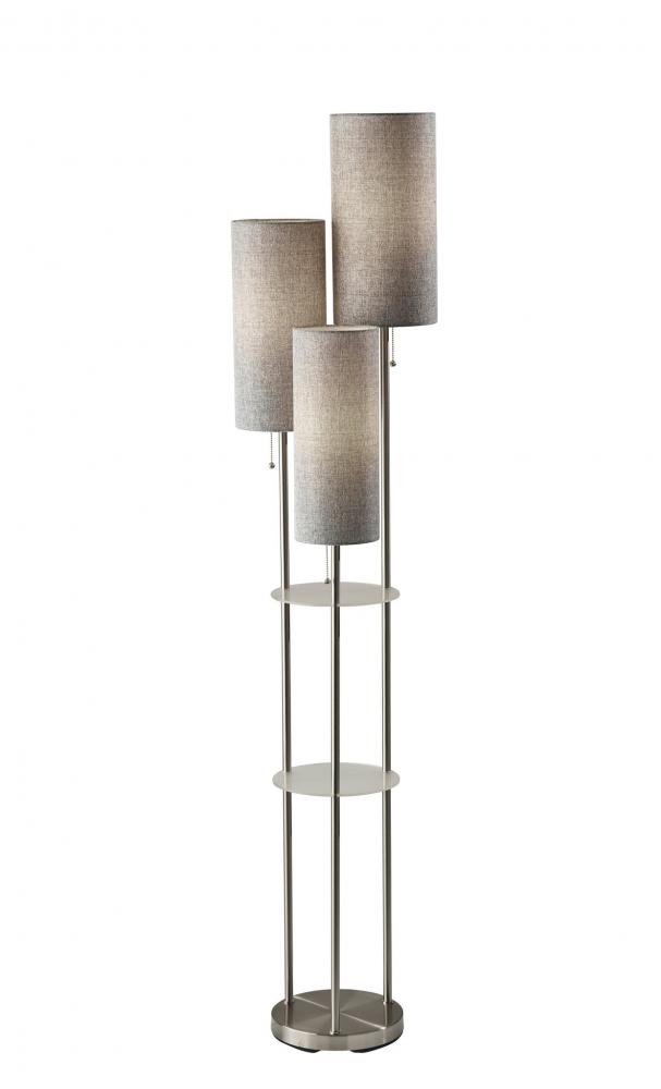 Trio Shelf Floor Lamp