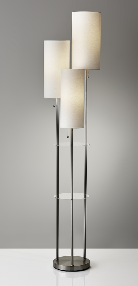 Trio Shelf Floor Lamp