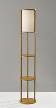 Adesso 3117-12 - Stewart Round Shelf Floor Lamp