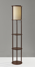 Adesso 3117-15 - Stewart Round Shelf Floor Lamp