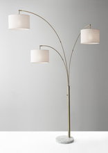 Adesso 4250-21 - Bowery 3-Arm Arc Lamp