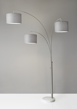 Adesso 4250-22 - Bowery 3-Arm Arc Lamp