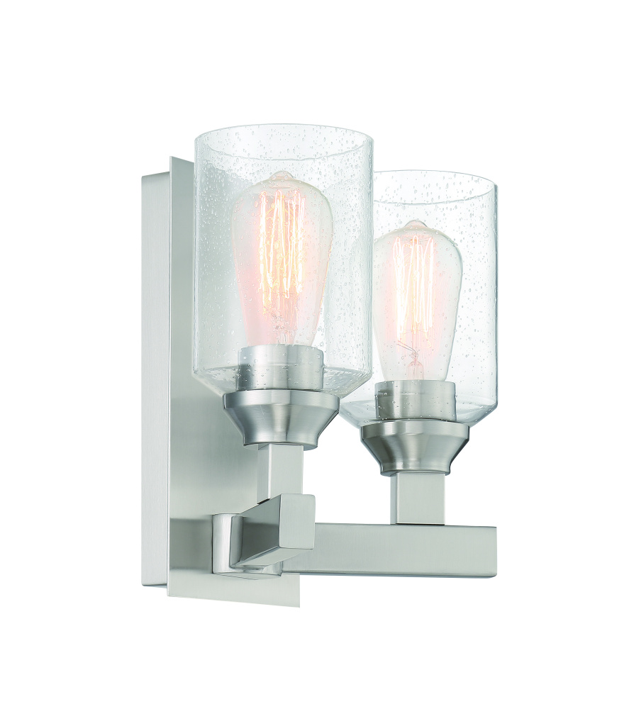 2 Light Wall Sconce