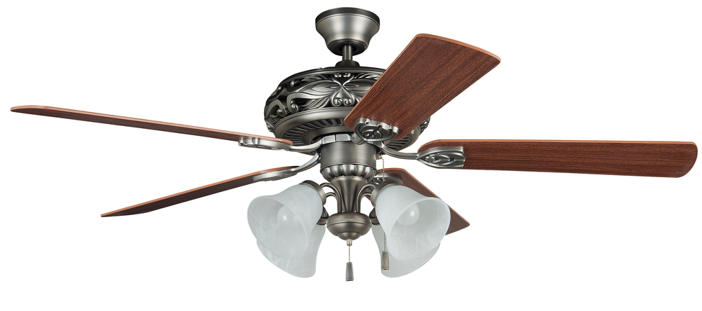 52" Ceiling Fan with Blades and Light Kit