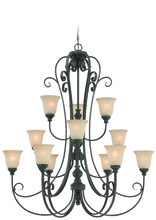 Craftmade 24212-MB - 12 Light Chandelier