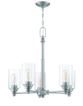 Craftmade 49825-BNK-C - 5 Light Chandelier