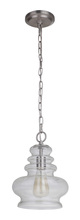 Craftmade P745BNK1 - 1 Light Mini Pendant