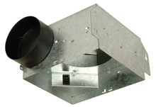 Craftmade TFV50B-H - 50 CFM Vent Housing, w/ 3" & 4" Adapters Included