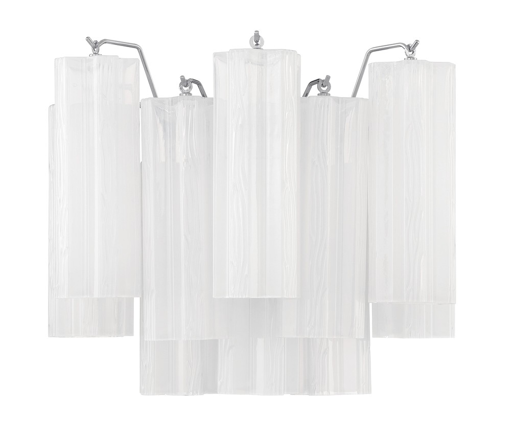 Addis 2 Light Polished Chrome Wall Mount