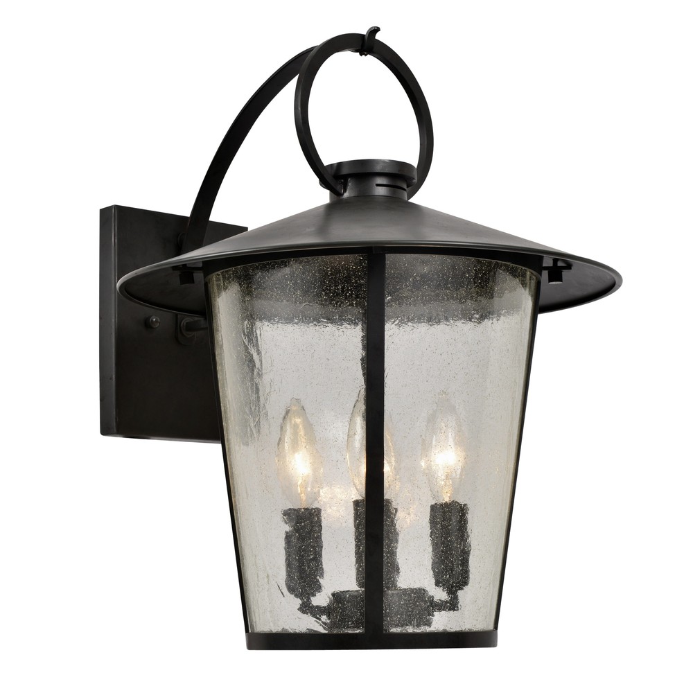 Andover 4 Light Matte Black Outdoor Wall Mount
