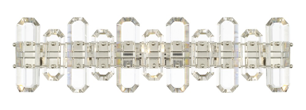 Bolton 3 Light Polished Nickel Bathroom Vanity