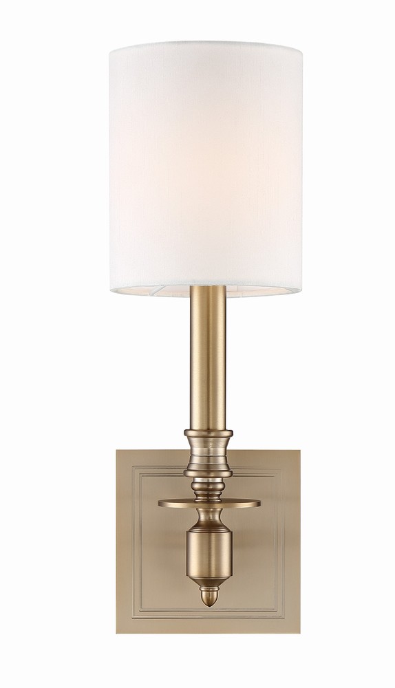 Lloyd 1 Light Aged Brass Wall Mount