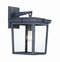 Crystorama BEL-A8062-GE - Belmont 1 Light Graphite Outdoor Wall Mount