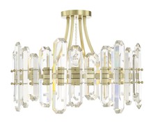 Crystorama BOL-8884-AG - Bolton 4 Light Aged Brass Ceiling Mount