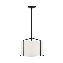 Crystorama CAR-9204-BK - Carlyn 4 Light Black Pendant