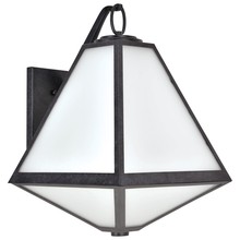 Crystorama GLA-9702-OP-BC - Brian Patrick Flynn for Crystorama Glacier 3 Light Black Charcoal Outdoor Wall Mount