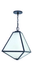 Crystorama GLA-9705-OP-BC - Brian Patrick Flynn for Crystorama Glacier 3 Light Black Charcoal Outdoor Chandelier