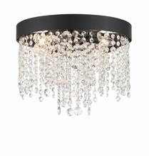 Crystorama WIN-613-BF-CL-MWP - Winham 4 Light Black Forged Ceiling Mount