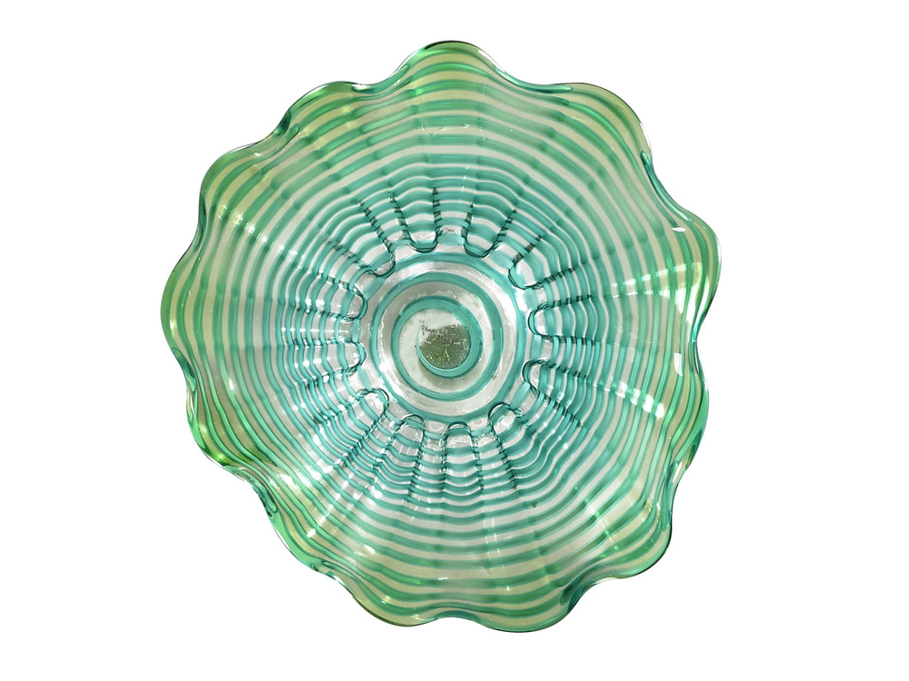 Waterfront 20" Hand Blown Art Glass Wall Décor