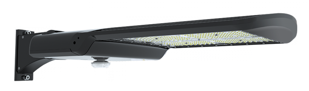 Arealights 54552.6 Lumens A17 Type III 375W LED 480V pole mount microwave occupancy sensor bronze