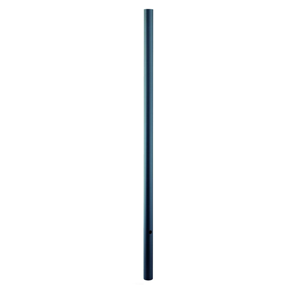 Direct-Burial Lamp Posts Collection 7 ft. Matte Black Smooth Lamp Post