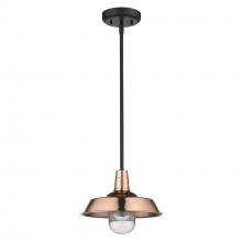 Acclaim Lighting 1736CO - Burry 1-Light Copper Convertible Pendant