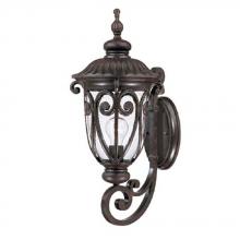 Acclaim Lighting 2111MM - Naples Collection Wall-Mount 1-Light Outdoor Marbleized Mahogany Light Fixture