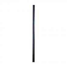 Acclaim Lighting 3588BK - Commercial Grade Direct-Burial Post Collection Black 8 ft. Smooth Extruded Aluminum Lamp Post