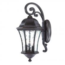 Acclaim Lighting 3612BC - Waverly Collection Wall-Mount 3-Light Outdoor Black Coral Light Fixture