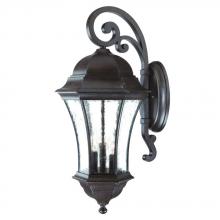 Acclaim Lighting 3622BC - Waverly Collection Wall-Mount 3-Light Outdoor Black Coral Light Fixture
