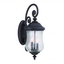 Acclaim Lighting 39712BC - Bellagio Collection Wall Lantern 3-Light Outdoor Black Coral Light Fixture