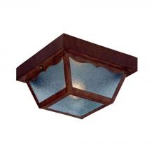 Acclaim Lighting 4901BW - Builder's Choice Collection Ceiling-Mount 1-Light Outdoor Burled Walnut Light Fixture