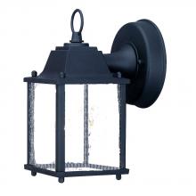 Acclaim Lighting 5001BK/SD - Builder's Choice Collection Wall-Mount 1-Light Outdoor Matte Black Light Fixture