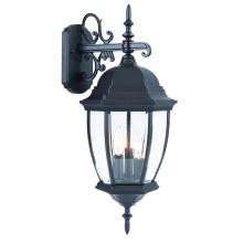 Acclaim Lighting 5012BK - Wexford Collection Wall-Mount 3-Light Outdoor Matte Black Light Fixture