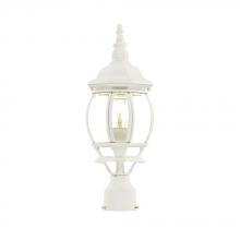 Acclaim Lighting 5057TW - Chateau Collection Post-Mount 1-Light Outdoor Textured White Light Fixture