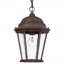 Acclaim Lighting 5206BW/SD - Richmond Collection Hanging Lantern 1-Light Outdoor Burled Walnut Light Fixture