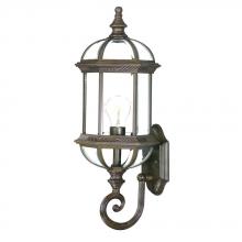 Acclaim Lighting 5272BW - Dover Collection Wall-Mount 1-Light Outdoor Burled Walnut Light Fixture