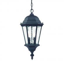 Acclaim Lighting 5516BK - Telfair Collection Hanging Lantern 2-Light Outdoor Matte Black Light Fixture